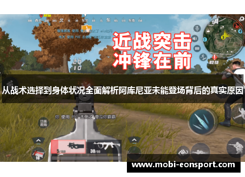 从战术选择到身体状况全面解析阿库尼亚未能登场背后的真实原因